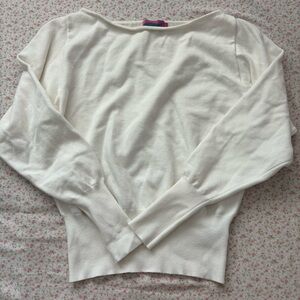 edikted off the shoulder sweater